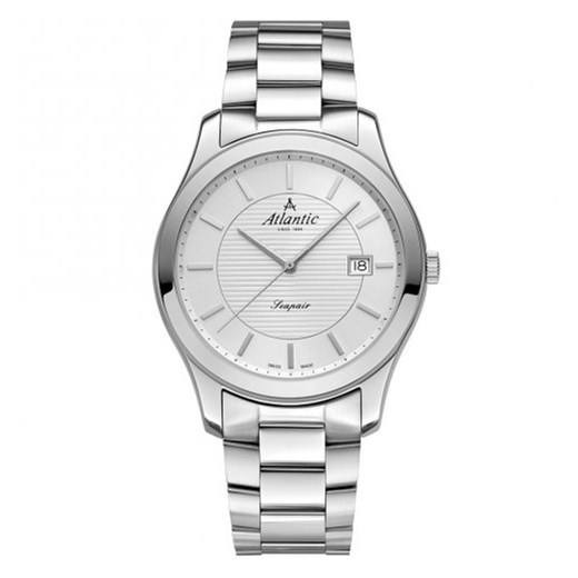 Zegarek srebrny Atlantic 