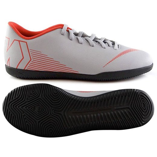 Buty sportowe męskie Nike mercurial skórzane białe sznurowane 