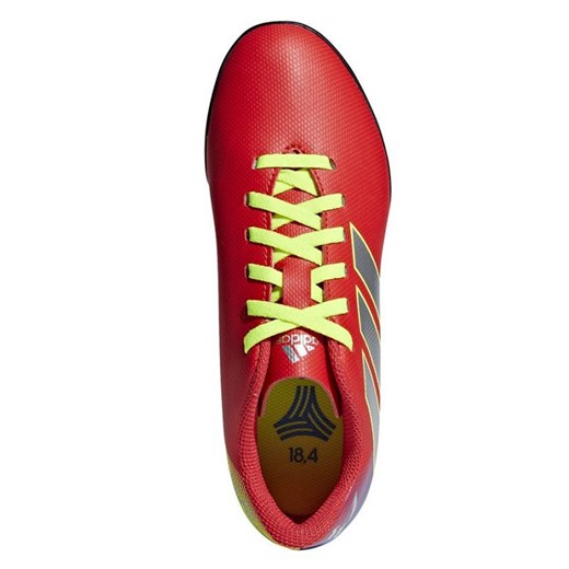 Buty sportowe dziecięce czerwone Adidas wiązane 