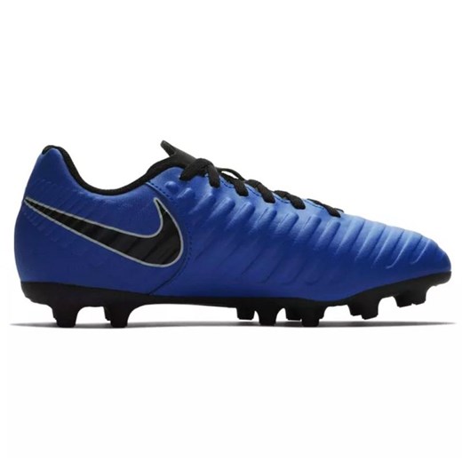 Buty sportowe dziecięce Nike niebieskie sznurowane 