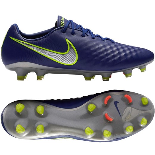 Buty sportowe męskie Nike Football ze skóry sznurowane 