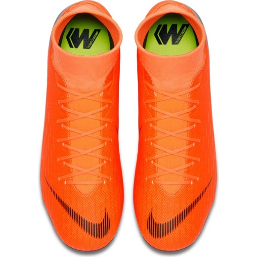 Buty sportowe męskie Nike Football mercurial z tworzywa sztucznego na wiosnę sznurowane 