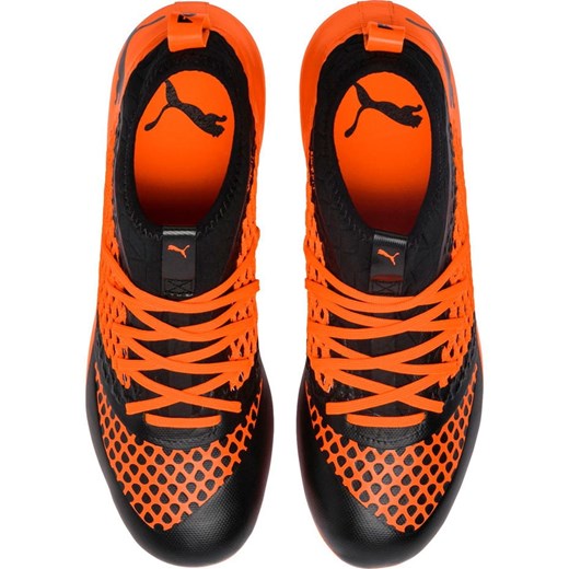 Puma buty sportowe męskie pomarańczowe sznurowane 