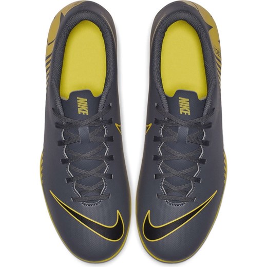 Buty sportowe męskie Nike Football mercurial czarne sznurowane z tworzywa sztucznego 