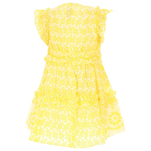 Żółta sukienka dziewczęca Simonetta 