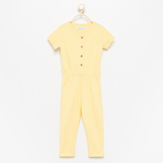 Odzież dla niemowląt Reserved żółta bez wzorów 