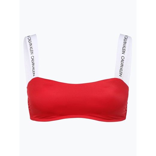 Calvin Klein - Damski top do bikini, czerwony  Calvin Klein L vangraaf