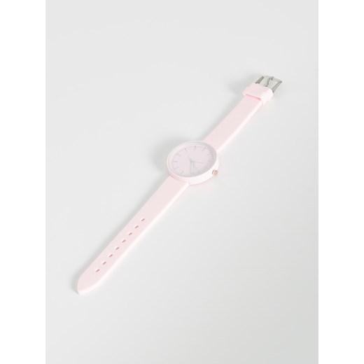 Sinsay - Pastelowy zegarek - Różowy Sinsay  One Size 