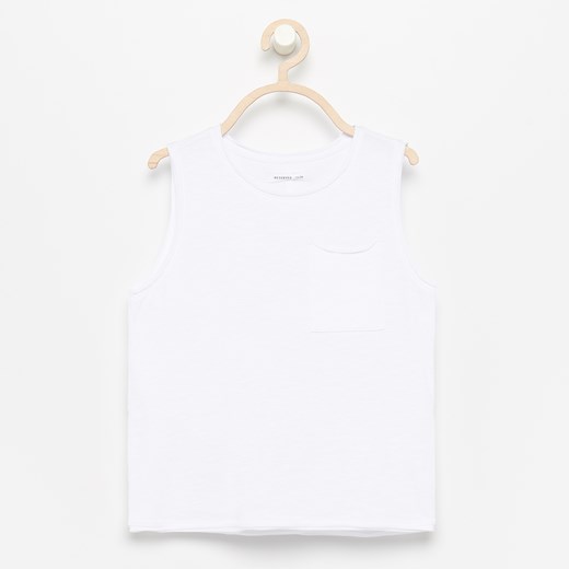 Reserved - Koszulka bez rękawów - Biały Reserved  98 