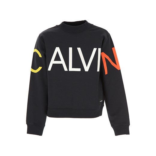 Calvin Klein Swetry Dziecięce dla Chłopców, czarny, Bawełna, 2019, 10Y 12Y 8Y  Calvin Klein 10Y RAFFAELLO NETWORK