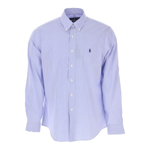Ralph Lauren Koszula dla Mężczyzn, niebieski denim, Bawełna, 2019, L M XL XXL  Ralph Lauren M RAFFAELLO NETWORK