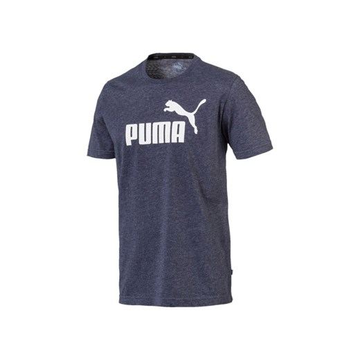 Koszulka męska PUMA ESS+ HEATHER TEE PEACOAT HEATHER Puma  M e-sportline.pl