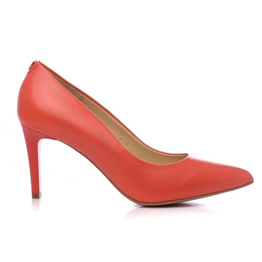 Czółenka Buty Simone w noskiem w szpic eleganckie bez wzorów na szpilce bez zapięcia