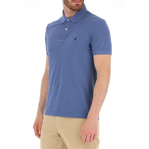 Brooksfield Koszulka Polo dla Mężczyzn, niebieski (Nautical Blue), Bawełna, 2019, L M XL XXL XXXL  Brooksfield XXXL RAFFAELLO NETWORK