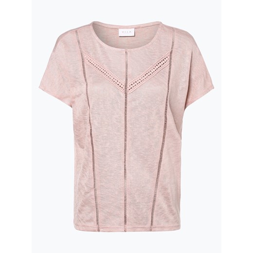Vila - T-shirt damski – Vikamala, różowy Vila  S vangraaf