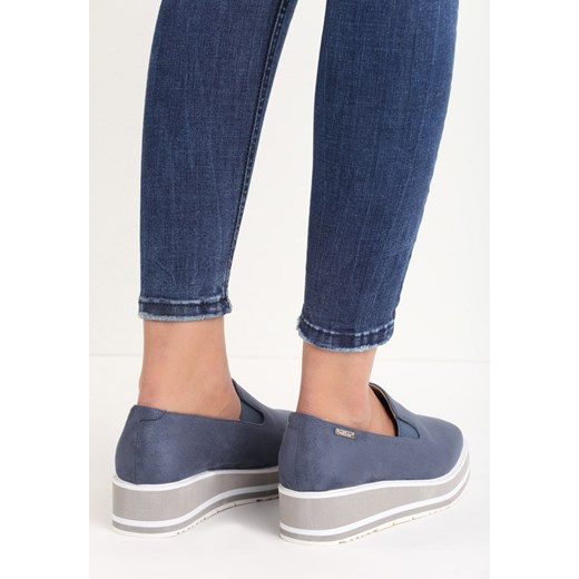 Granatowe Slip On Erso