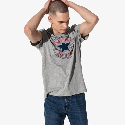 T-shirt męski Converse z krótkim rękawem w nadruki 