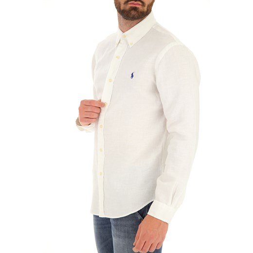 Koszula męska Ralph Lauren z długim rękawem bawełniana 