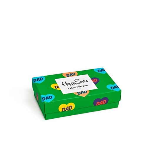 Giftbox I LOVE YOU DAD Happy Socks (3pary) XFAT08-7300 Happy Socks  41/46 Nastopy.pl