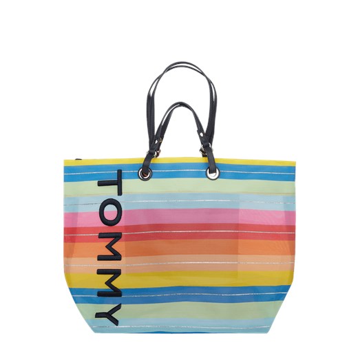 Torba plażowa z efektowną przędzą Tommy Hilfiger One Size Peek&Cloppenburg