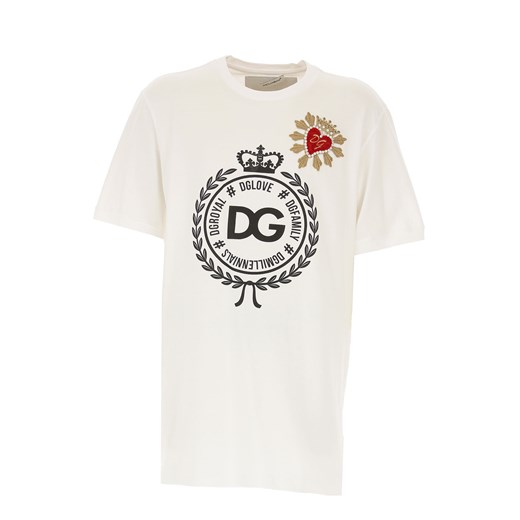 Dolce & Gabbana Koszulka Dziecięca dla Dziewczynek, biały, Bawełna, 2019, 10Y 12Y 6Y 8Y  Dolce & Gabbana 12Y RAFFAELLO NETWORK