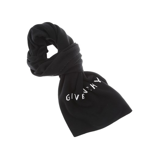 Givenchy Szalik Damski, czarny, Bawełna, 2019  Givenchy One Size RAFFAELLO NETWORK