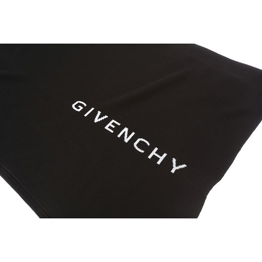 Givenchy Szalik Damski, czarny, Bawełna, 2019 Givenchy  One Size RAFFAELLO NETWORK