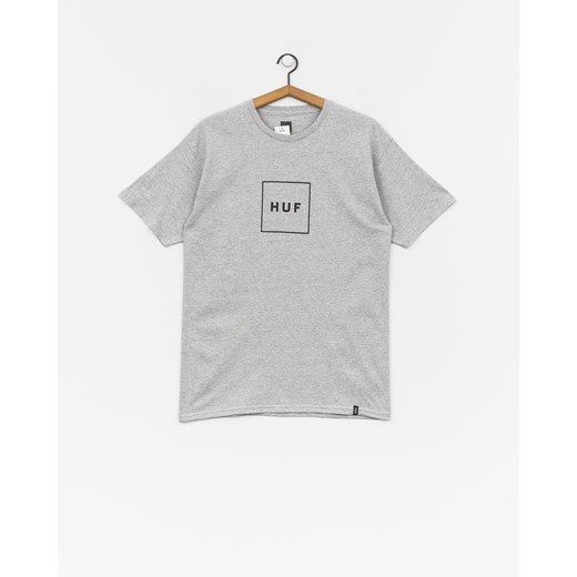 T-shirt HUF Essentials Box Logo (grey heather)  Huf XL Roots On The Roof