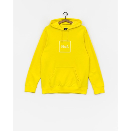 Bluza z kapturem HUF Box Logo HD (aurora yellow) Huf  L Roots On The Roof