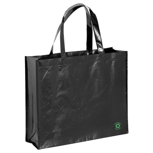 Shopper bag Kemer elegancka na ramię bez dodatków lakierowana 