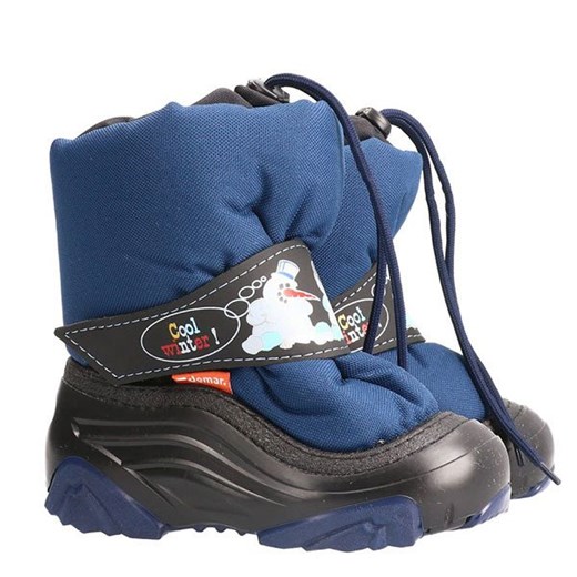 Buty zimowe dziecięce granatowe Demar 