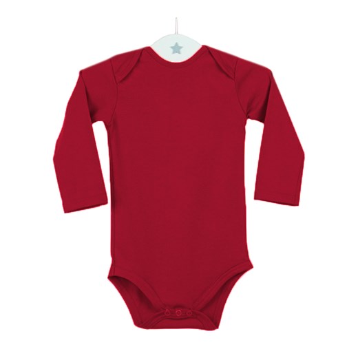 Odzież dla niemowląt Dolce Sonno czerwona z bawełny bez wzorów chłopięca 