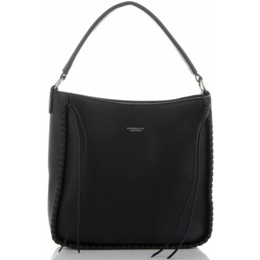 Shopper bag Diana&Co matowa elegancka na ramię mieszcząca a4 