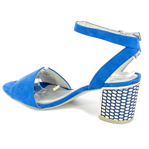 Sandały damskie niebieskie Marco Tozzi 