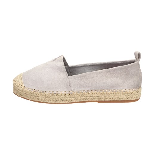 Espadryle damskie S.Barski tkaninowe płaskie bez wzorów casual