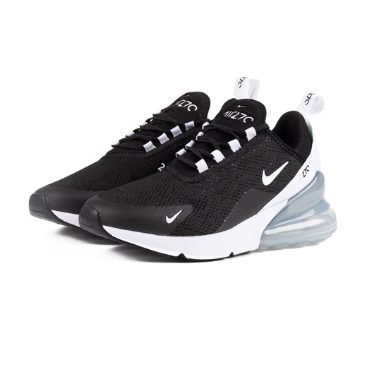 Buty sportowe damskie Nike dla biegaczy czarne sznurowane na płaskiej podeszwie 