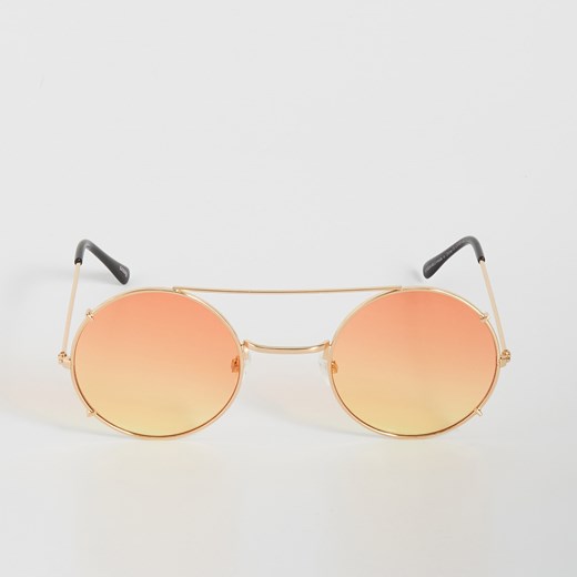 Sinsay - Kolorowe okulary przeciwsłoneczne - Wielobarwn Sinsay  One Size 