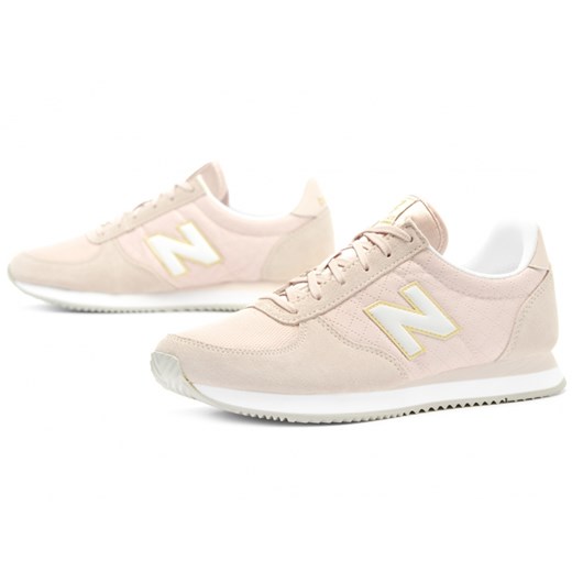 Buty sportowe damskie New Balance w stylu casual zamszowe 