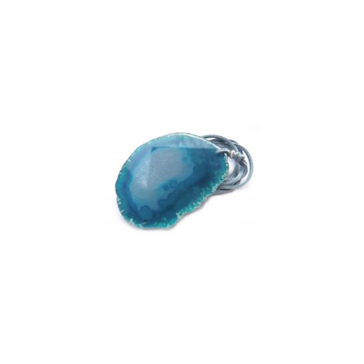 Wisior plaster agatu niebieski 7500 [13]