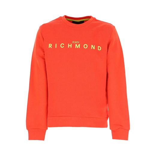 Richmond Bluzy Dziecięce dla Chłopców, czerwony, Bawełna, 2019, 10Y 12Y 14Y 16Y 8Y  Richmond 16Y RAFFAELLO NETWORK