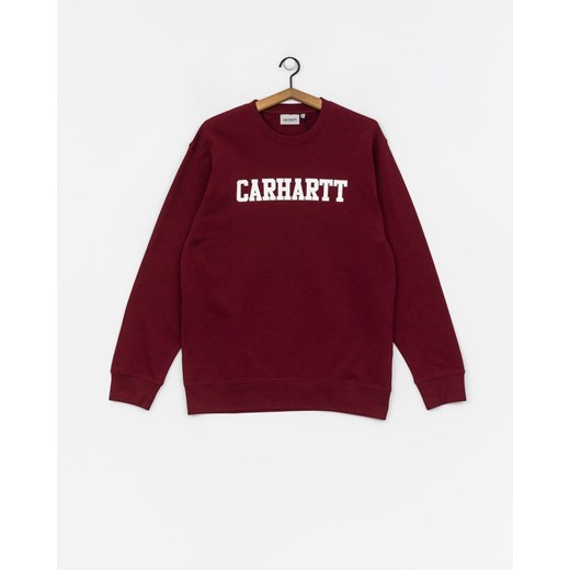 Bluza Carhartt WIP College (cranberry/white) Carhartt Wip  XL Roots On The Roof