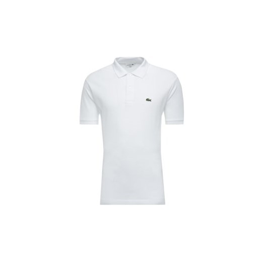 T-shirt męski Lacoste biały z krótkim rękawem casual 