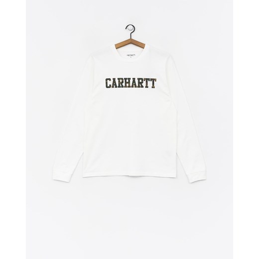 Longsleeve Carhartt WIP College (white/camo laurel) Carhartt Wip  XL Roots On The Roof