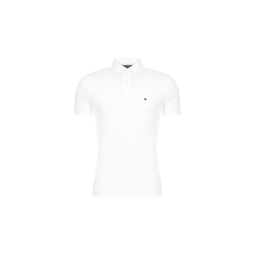 T-shirt męski Tommy Hilfiger biały gładki 