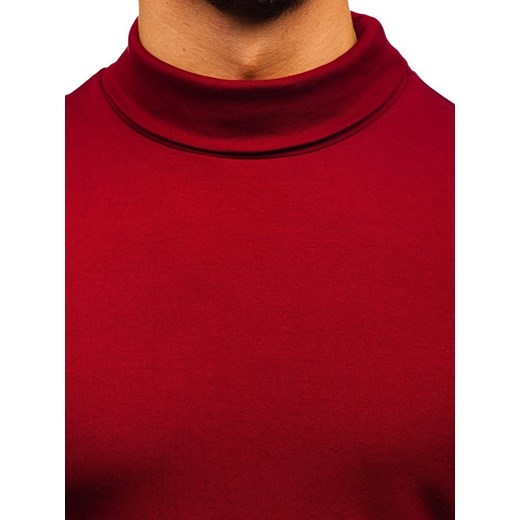 Sweter męski czerwony Denley 