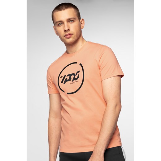 T-shirt męski TSM240 - łososiowy   L 4F