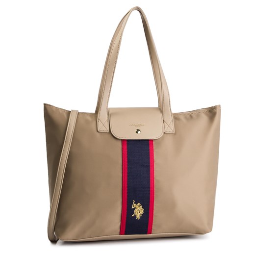 Shopper bag U.S Polo Assn. matowa elegancka bez dodatków 