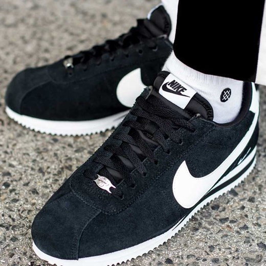 Buty sportowe męskie Nike cortez sznurowane jesienne zamszowe