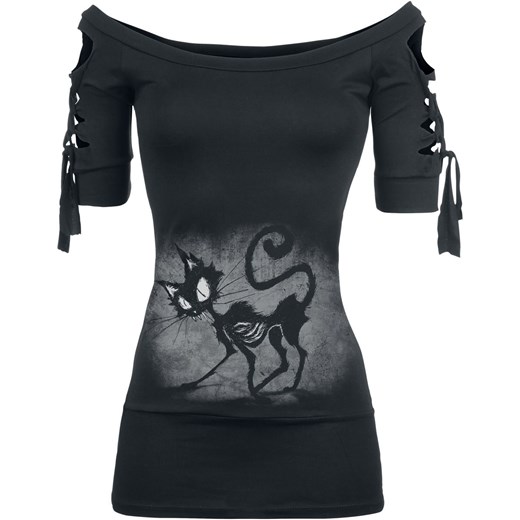 Gothicana by EMP - Menja - T-Shirt - Kobiety - czarny