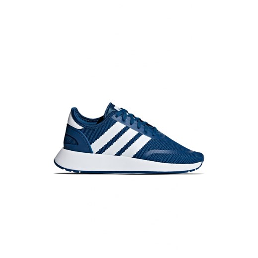 Buty sportowe dziecięce niebieskie Adidas Originals sznurowane 